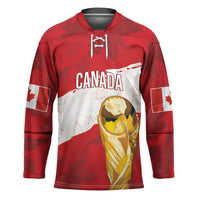 Canada WC2026 Soccer Custom Hockey Jersey Les Rouges