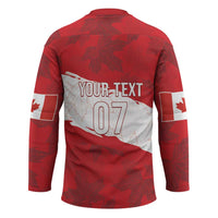 Canada WC2026 Soccer Custom Hockey Jersey Les Rouges