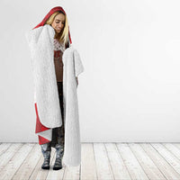 Canada WC2026 Soccer Hooded Blanket Les Rouges
