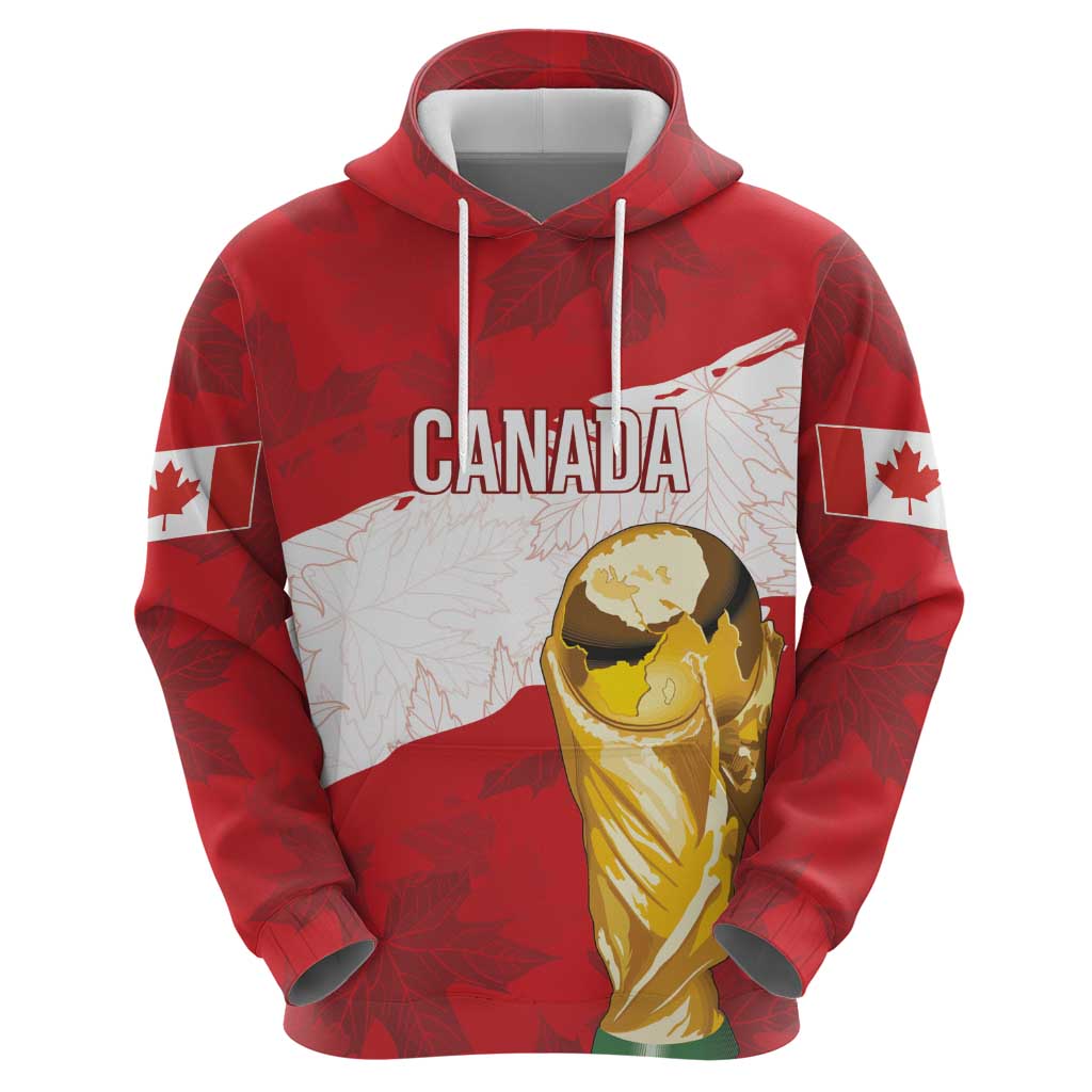 Canada WC2026 Soccer Custom Hoodie Les Rouges