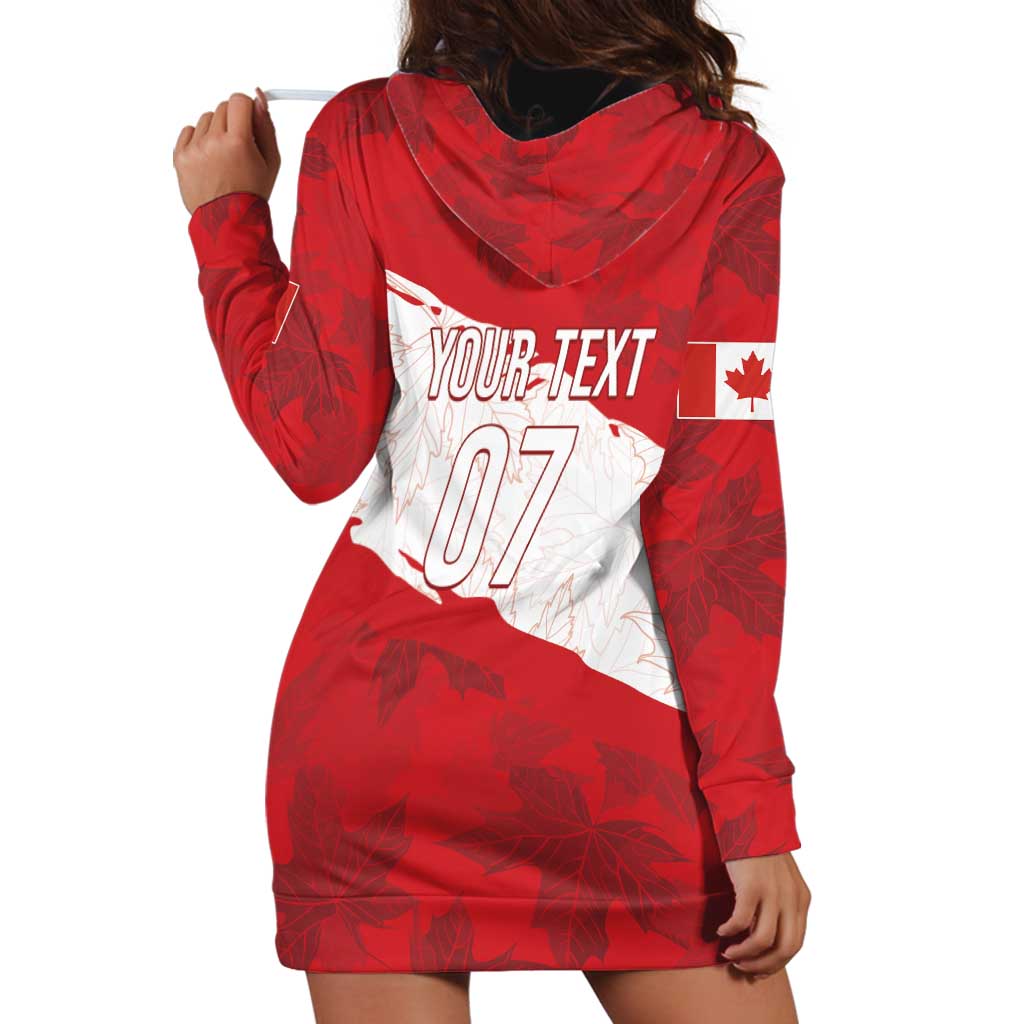 Canada WC2026 Soccer Custom Hoodie Dress Les Rouges