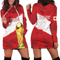 Canada WC2026 Soccer Custom Hoodie Dress Les Rouges
