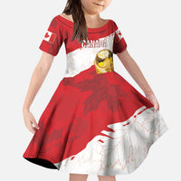 Canada WC2026 Soccer Custom Kid Short Sleeve Dress Les Rouges
