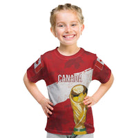 Canada WC2026 Soccer Custom Kid T Shirt Les Rouges