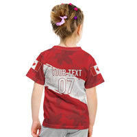 Canada WC2026 Soccer Custom Kid T Shirt Les Rouges