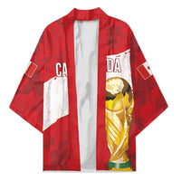 Canada WC2026 Soccer Custom Kimono Les Rouges