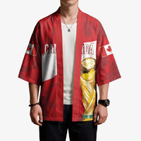 Canada WC2026 Soccer Custom Kimono Les Rouges