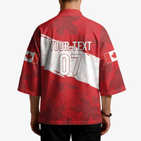 Canada WC2026 Soccer Custom Kimono Les Rouges
