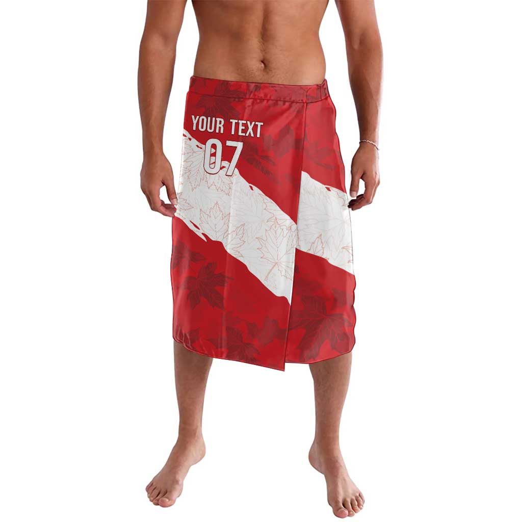 Canada WC2026 Soccer Custom Lavalava Les Rouges