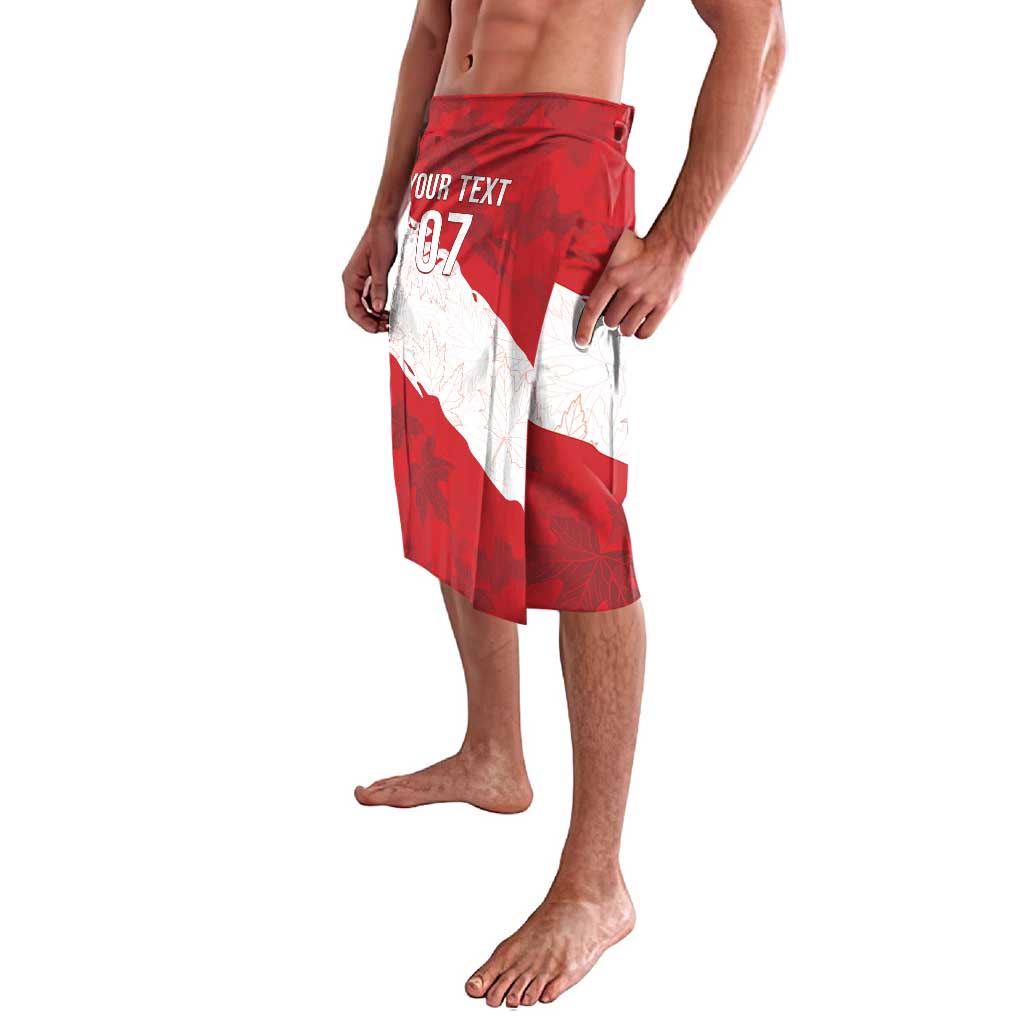 Canada WC2026 Soccer Custom Lavalava Les Rouges