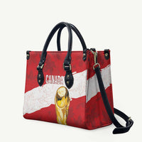 Canada WC2026 Soccer Leather Bag Les Rouges