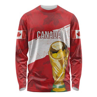 Canada WC2026 Soccer Custom Long Sleeve Shirt Les Rouges