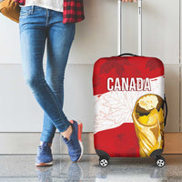 Canada WC2026 Soccer Luggage Cover Les Rouges