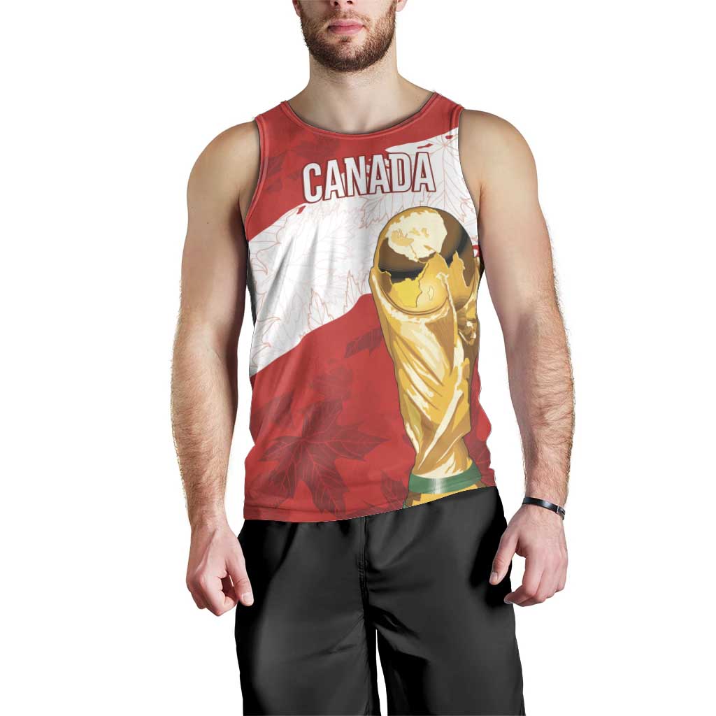 Canada WC2026 Soccer Custom Men Tank Top Les Rouges
