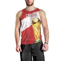 Canada WC2026 Soccer Custom Men Tank Top Les Rouges