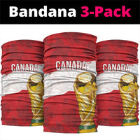 Canada WC2026 Soccer Neck Gaiter Les Rouges