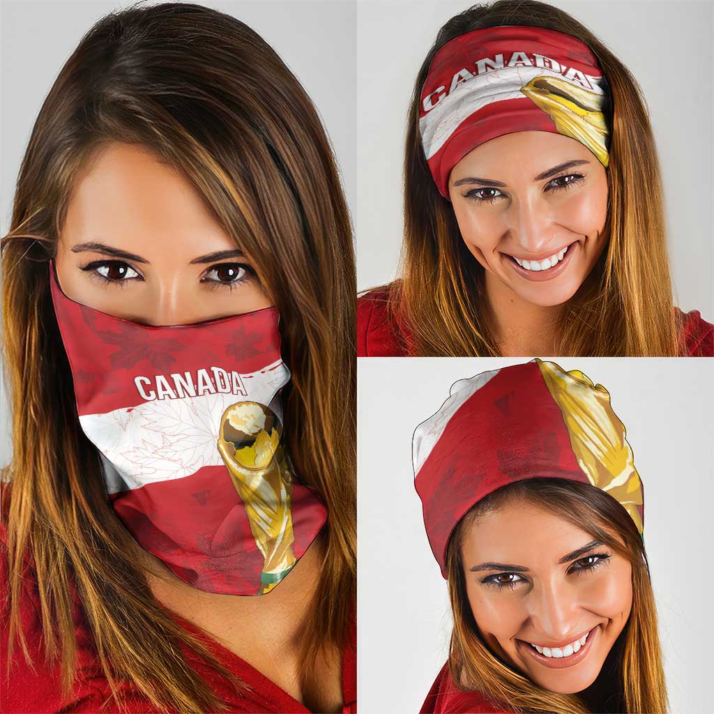 Canada WC2026 Soccer Neck Gaiter Les Rouges