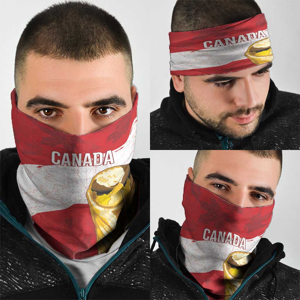 Canada WC2026 Soccer Neck Gaiter Les Rouges