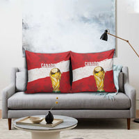 Canada WC2026 Soccer Pillow Cover Les Rouges