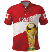 Canada WC2026 Soccer Custom Polo Shirt Les Rouges