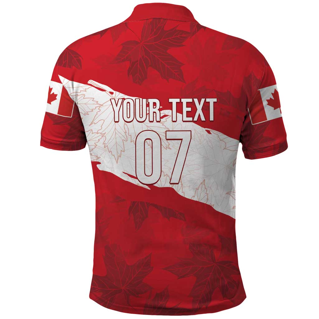 Canada WC2026 Soccer Custom Polo Shirt Les Rouges