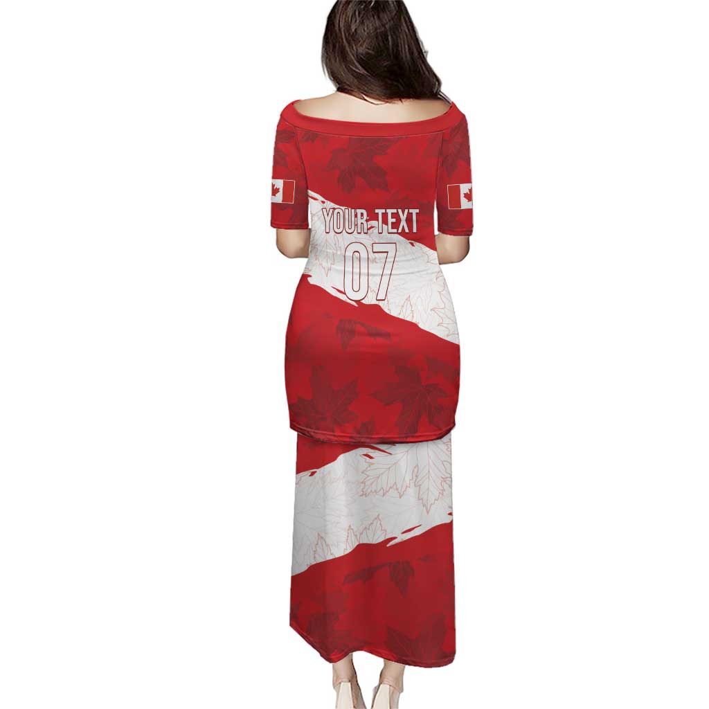 Canada WC2026 Soccer Custom Puletasi Les Rouges