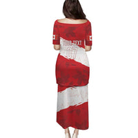 Canada WC2026 Soccer Custom Puletasi Les Rouges