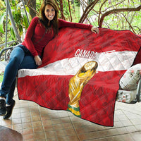 Canada WC2026 Soccer Quilt Les Rouges