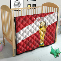 Canada WC2026 Soccer Quilt Les Rouges
