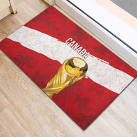 Canada WC2026 Soccer Rubber Doormat Les Rouges