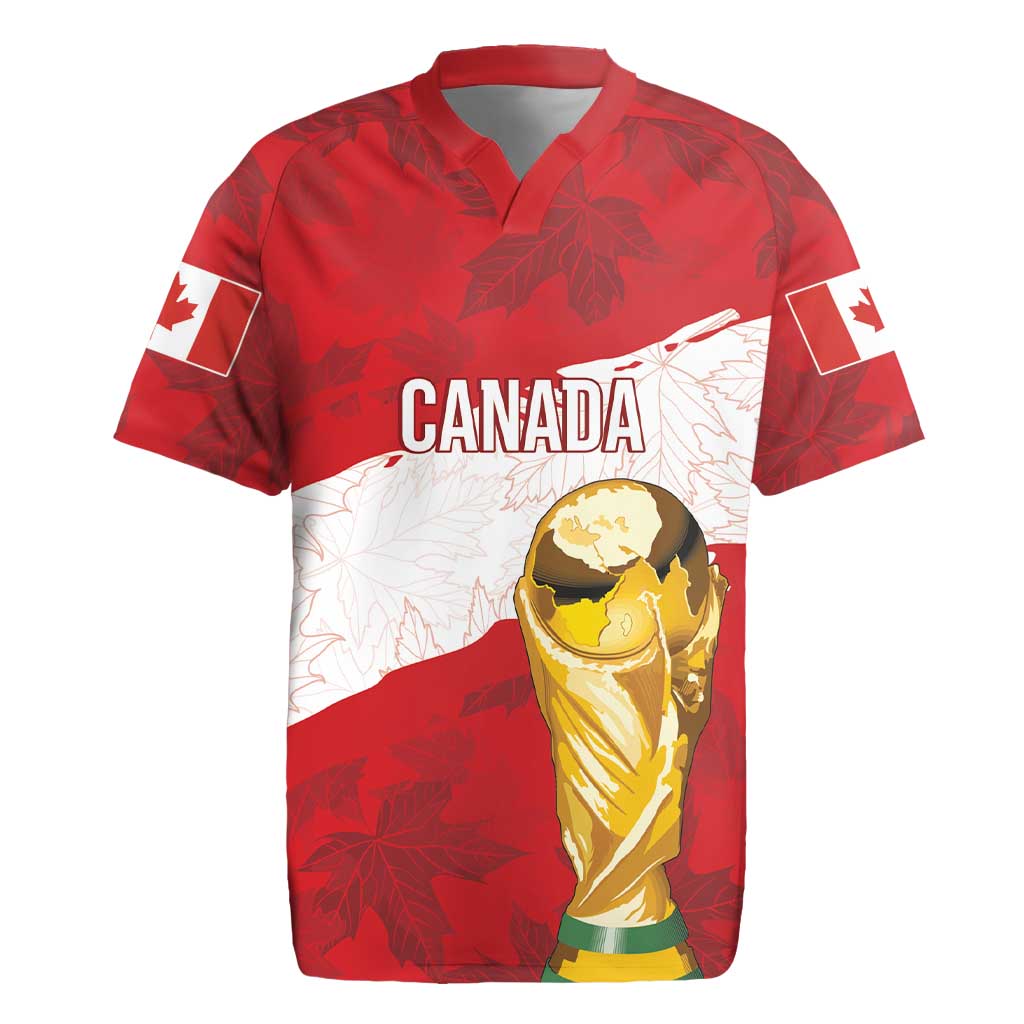 Canada WC2026 Soccer Custom Rugby Jersey Les Rouges