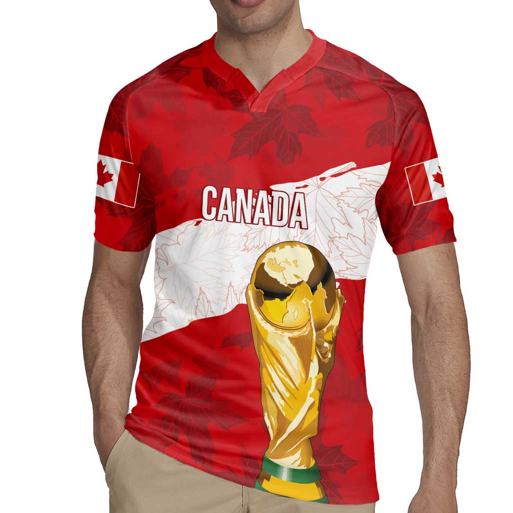 Canada WC2026 Soccer Custom Rugby Jersey Les Rouges