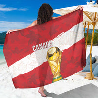 Canada WC2026 Soccer Sarong Les Rouges