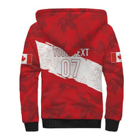 Canada WC2026 Soccer Custom Sherpa Hoodie Les Rouges