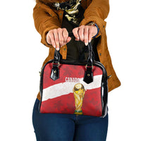 Canada WC2026 Soccer Shoulder Handbag Les Rouges