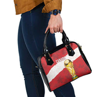 Canada WC2026 Soccer Shoulder Handbag Les Rouges