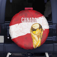 Canada WC2026 Soccer Spare Tire Cover Les Rouges