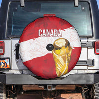 Canada WC2026 Soccer Spare Tire Cover Les Rouges