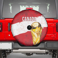 Canada WC2026 Soccer Spare Tire Cover Les Rouges