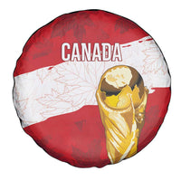 Canada WC2026 Soccer Spare Tire Cover Les Rouges