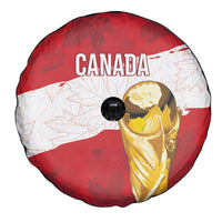 Canada WC2026 Soccer Spare Tire Cover Les Rouges