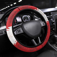 Canada WC2026 Soccer Steering Wheel Cover Les Rouges