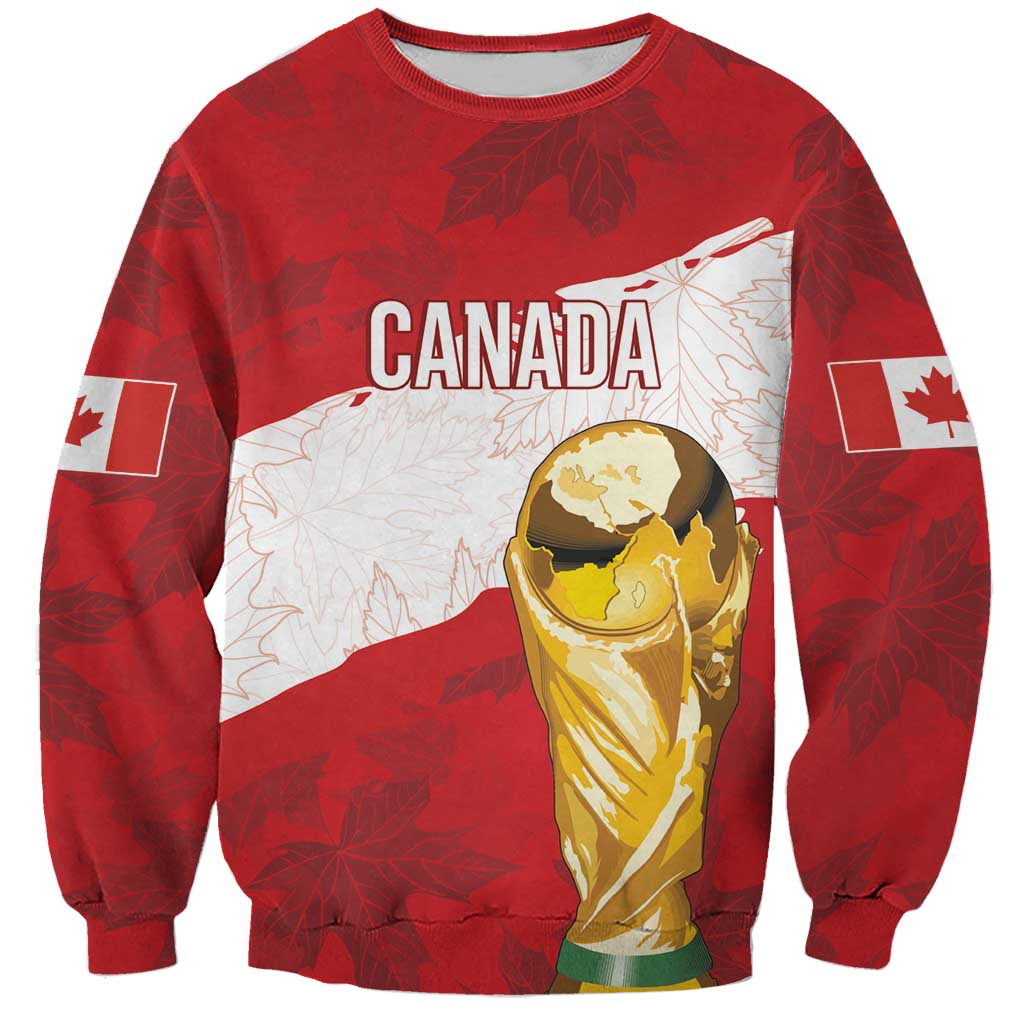 Canada WC2026 Soccer Custom Sweatshirt Les Rouges