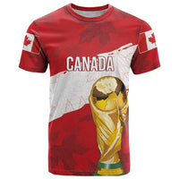 Canada WC2026 Soccer Custom T Shirt Les Rouges