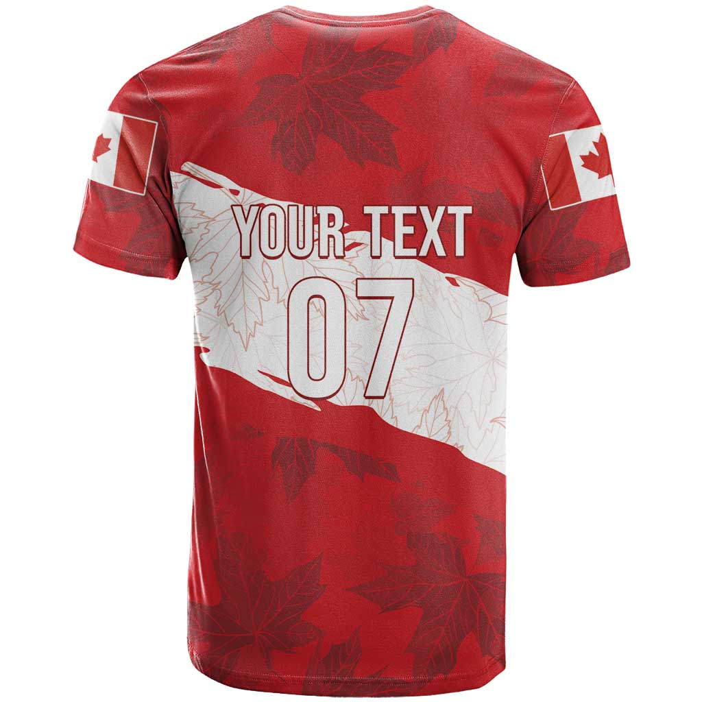 Canada WC2026 Soccer Custom T Shirt Les Rouges
