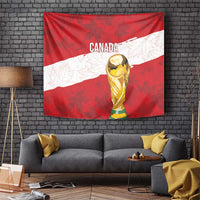 Canada WC2026 Soccer Tapestry Les Rouges