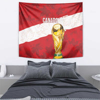 Canada WC2026 Soccer Tapestry Les Rouges
