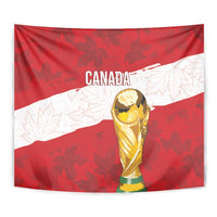 Canada WC2026 Soccer Tapestry Les Rouges