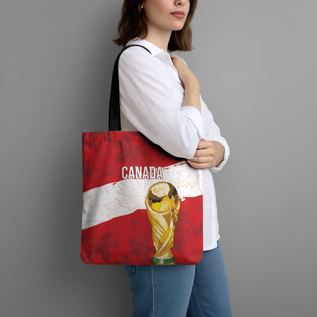 Canada WC2026 Soccer Tote Bag Les Rouges