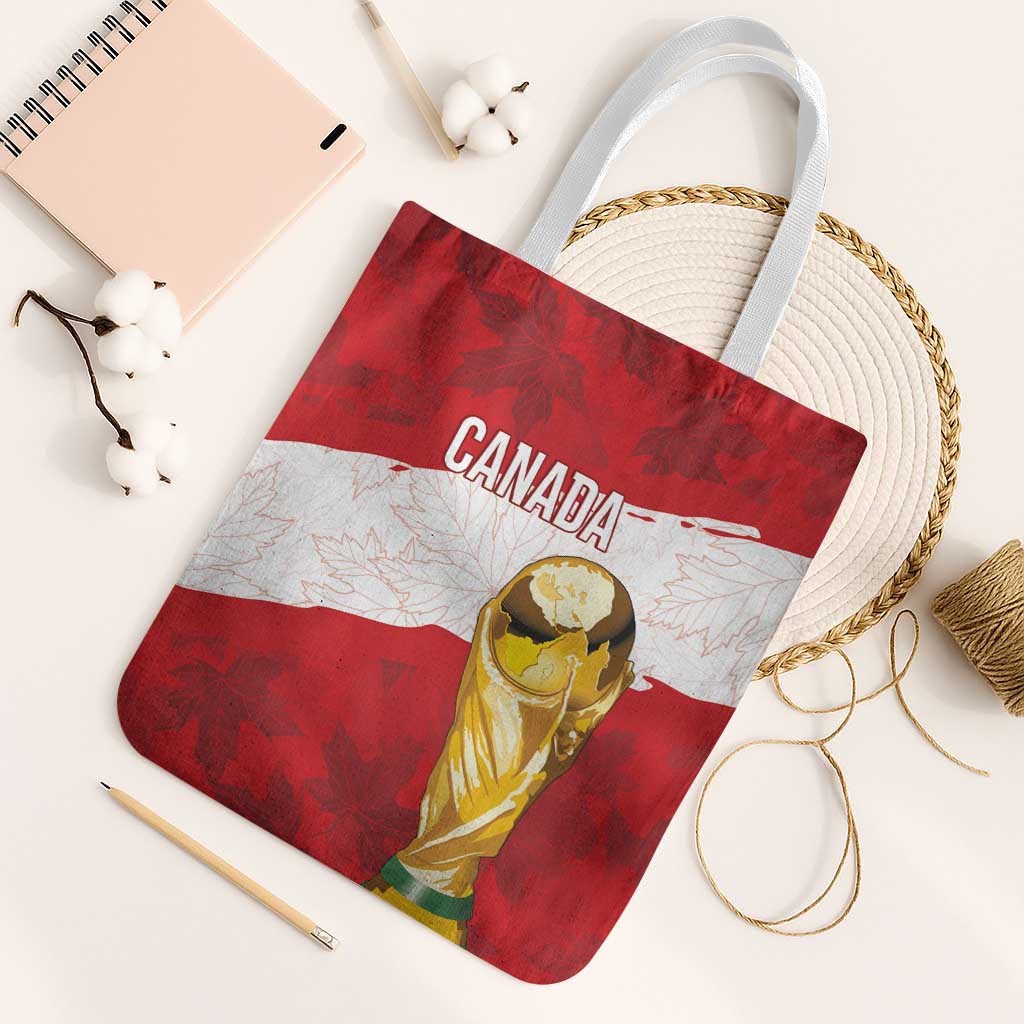Canada WC2026 Soccer Tote Bag Les Rouges